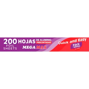 Aluminio Aluminio Mega Max Precortado N Mega Max Precortado 100 PZS