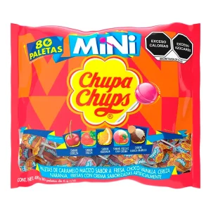 Paleta Exh Paleta Chupa Chups Mni Chupa Chups 80 PZS