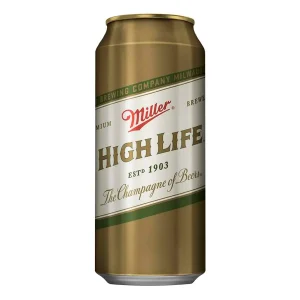 Cerveza Miller High Life Lata 473 MLL
