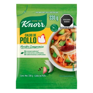 Consomat Caldo D/Pollo Knorr Bls  Knorr Suiza Bls  . 330 GRS