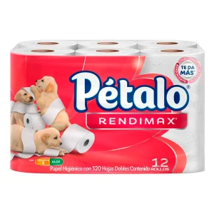 Papel Hi Hig Petalo U.Rendimas 300Hd+4 Pz Petalo Rendimax 300Hd+4 Pz +4Pz 12 PZS