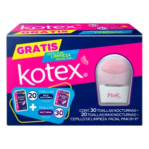 T Kotex Maxi Noc 20Pz/Noc30Pz/Cep.Pink Kotex  . 3 PZS