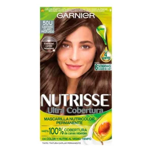 Tinte Nutrisse 50 Castaño Claro Ultra Cobertura 1 PZS