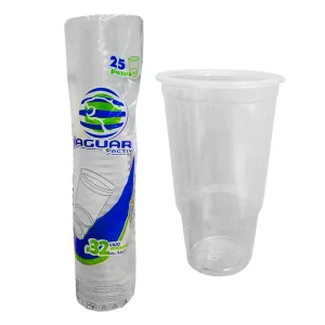 Vaso D/Plast Jaguar 32 Oz Jaguar 25 PZS