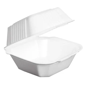 Charola Desechable Jaguar Almeja 6X6 Hamb 125 Pzs 125 PZS