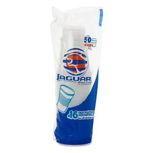 Vaso Jaguar Plastico Barrilito #16 25 PZS