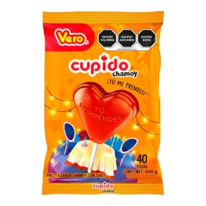 Paleta Vero Cupido Chamoy 40 PZS