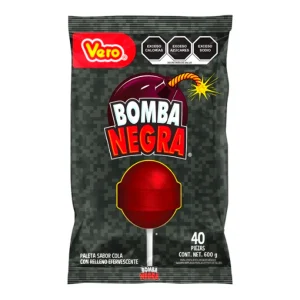 Paleta Vero Bomba Negra 40 PZS
