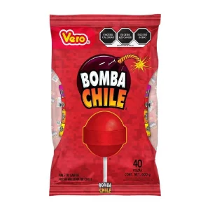 Paleta Vero Bomba Chile 40 PZS