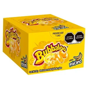 Chicle Bubbaloo Platano 47 PZS