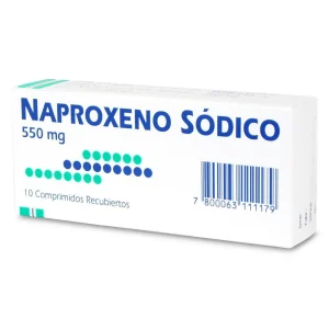Naproxeno Comprimidos recubiertos 550mg.