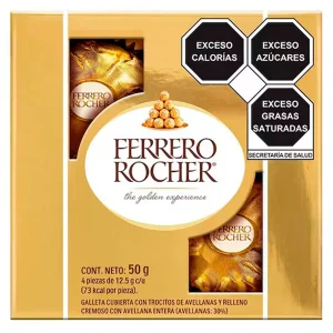 Chocolate Ferrero Rocher 4 PZS