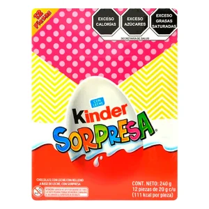 Huevitos Kinder Sorpresa Barbie 12 PZS