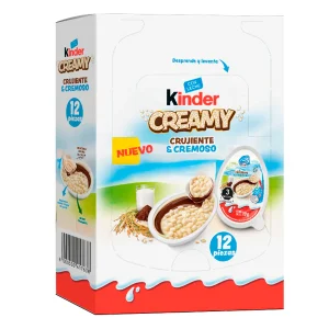 Exh Choco Kinder Creamy 12 PZS