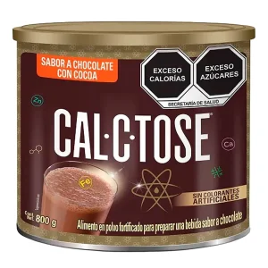 Chocolate En Polvo Cal-C-Tose Lata 800 GRS