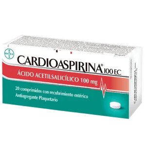 Cardioaspirina 100EC Comprimidos con Recubrimiento Entérico.
