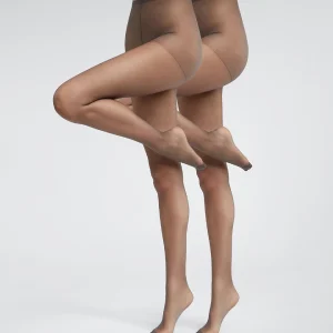 Pack de 2 pantis transparentes en licra reforzada Gris Ultra Resist