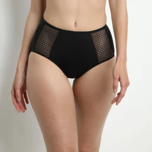 Braga vientre plano talle alto negra Dim Silhouette Essentiel