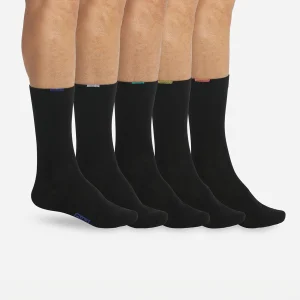Lote de 5 pares de calcetines negros EcoDIM para hombre