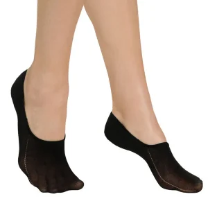 Pack de 2 salvapies negros especial deportivas antiolor Invisifit 107D