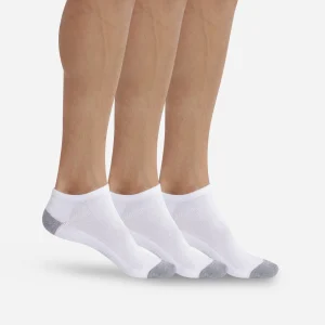 Pack de 3 pares de calcetines bajos invisibles hombre EcoDIM