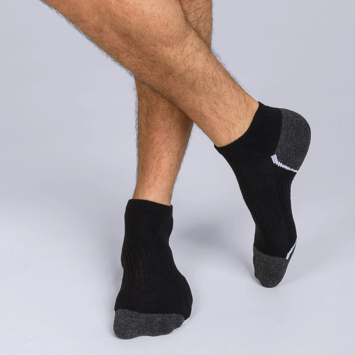 Lote de 3 calcetines bajos deportivos para zapatillas DIM Sport para hombre