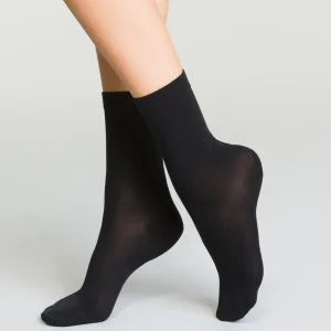 Calcetines térmicos negros para mujeres