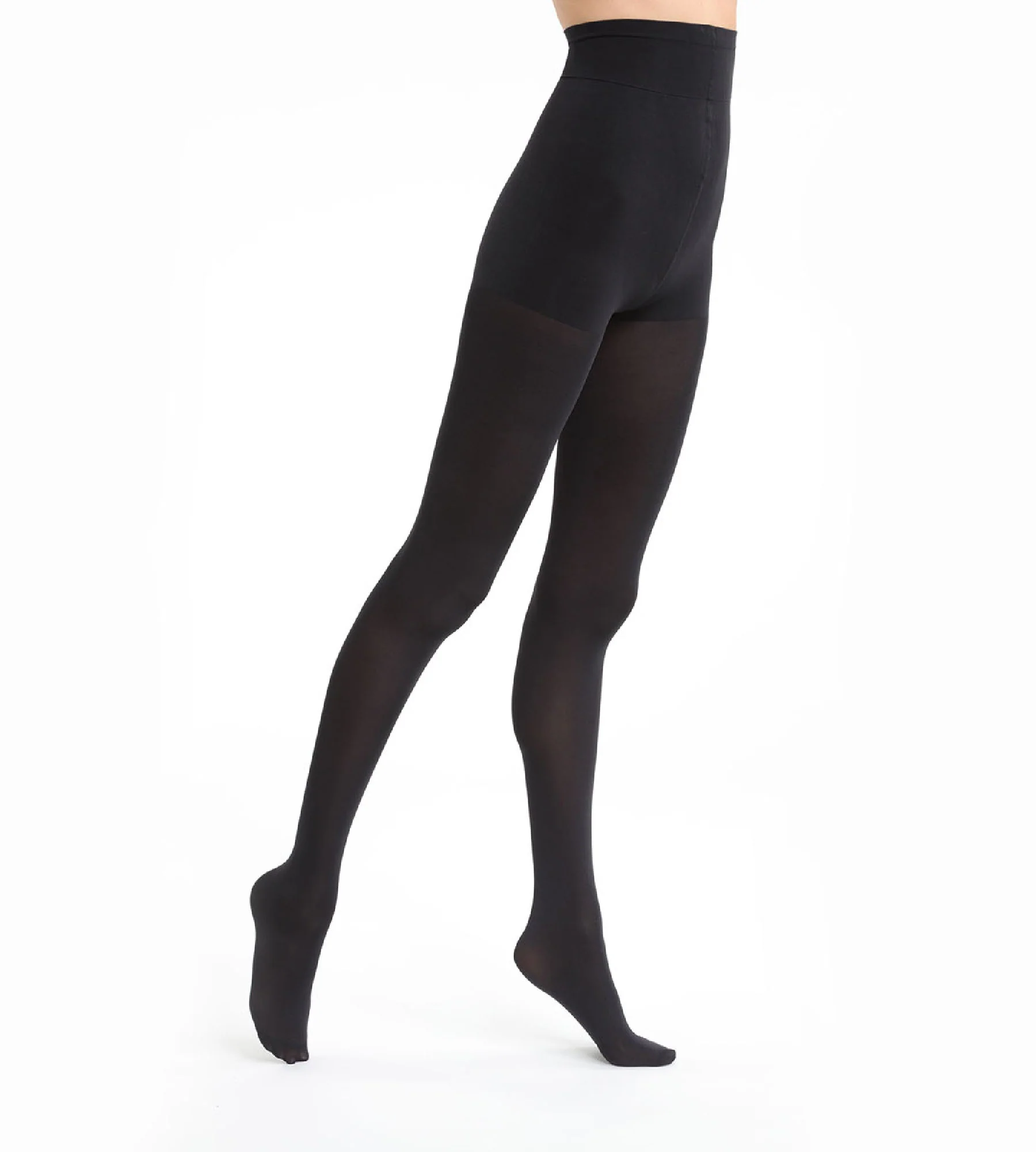 Panti vientre plano negro ultraopaco Diam's 67D