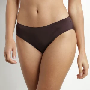 Braguita de microfibra marrón InvisiFree de Dim