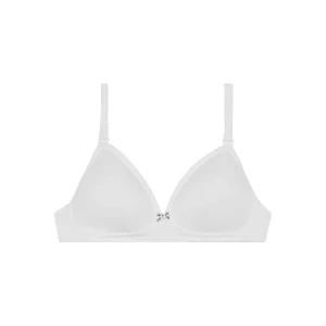 Sujetador de triángulo blanco DIM Girl