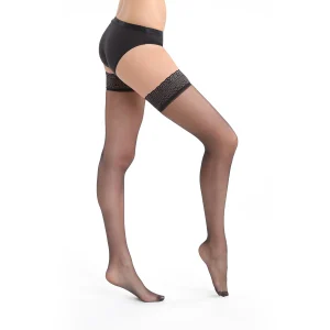 Panti de mujer Negro Dim Up Sublim velo brillante