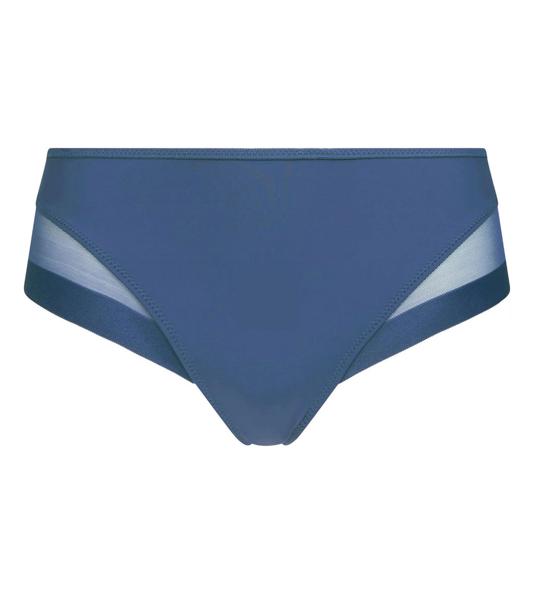 Braga de microfibra y tul azul porcelana Dim Generous - Imagen 5