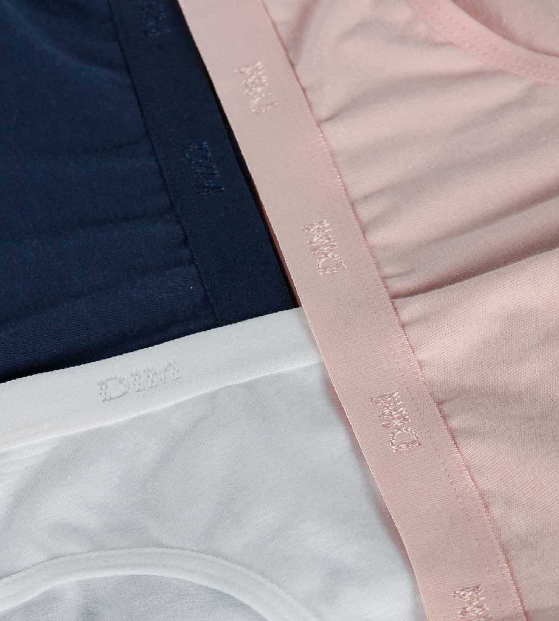 Pack de 3 bragas de niña de algodón elástico Les Pockets - Imagen 3