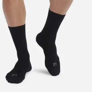 Juego de 2 pares de calcetines reforzados para hombre Negro Súper resistentes