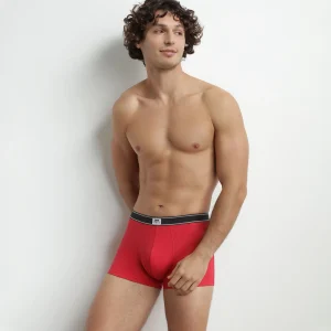 Calzoncillos bóxer para hombre de algodón modal acanalado Rouge Addict Dim Elegant