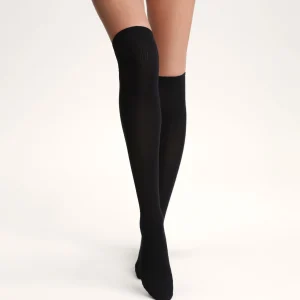 Calcetines altos de mujer Black Dim Fashion