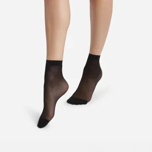 Pack de dos pares de calcetines tobilleros en reforzada Negro Ultra Resist