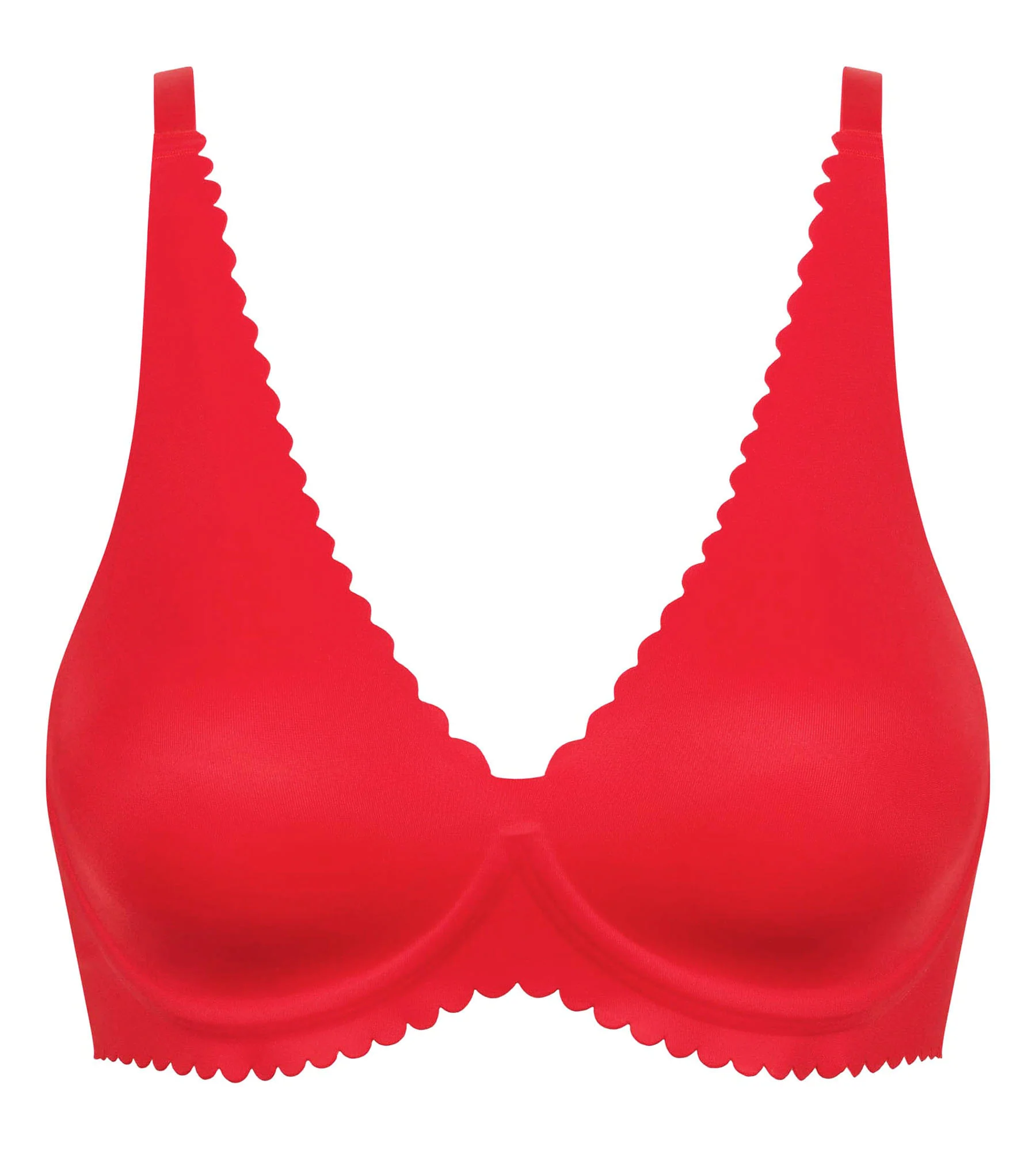 Sujetador pañuelo rojo con aros Body Touch - Imagen 5