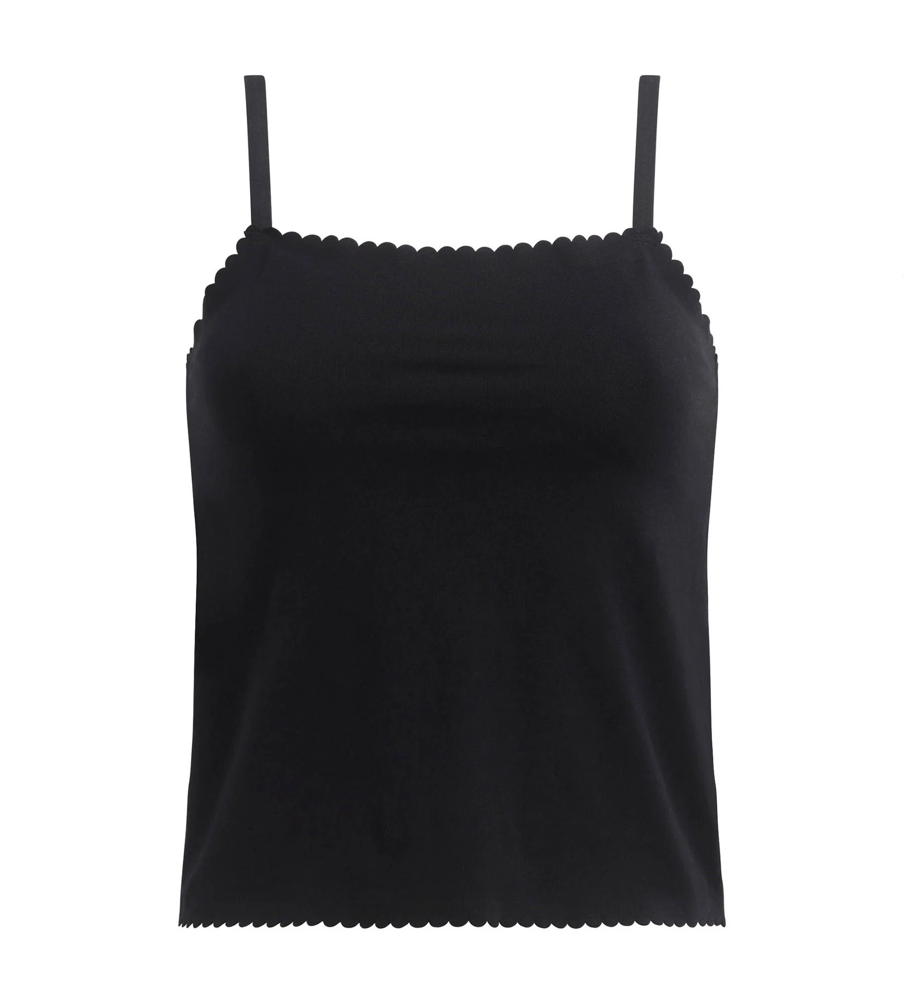 Camiseta de interior de algodón elástico Negro Body Touch Easy - Imagen 5