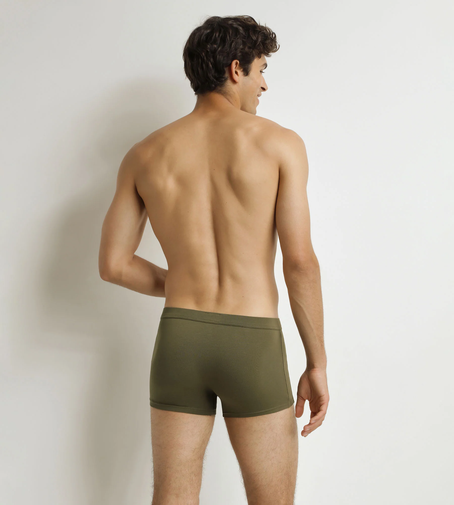 Boxer de hombre Classic Cotton Camouflage Verde - Imagen 2