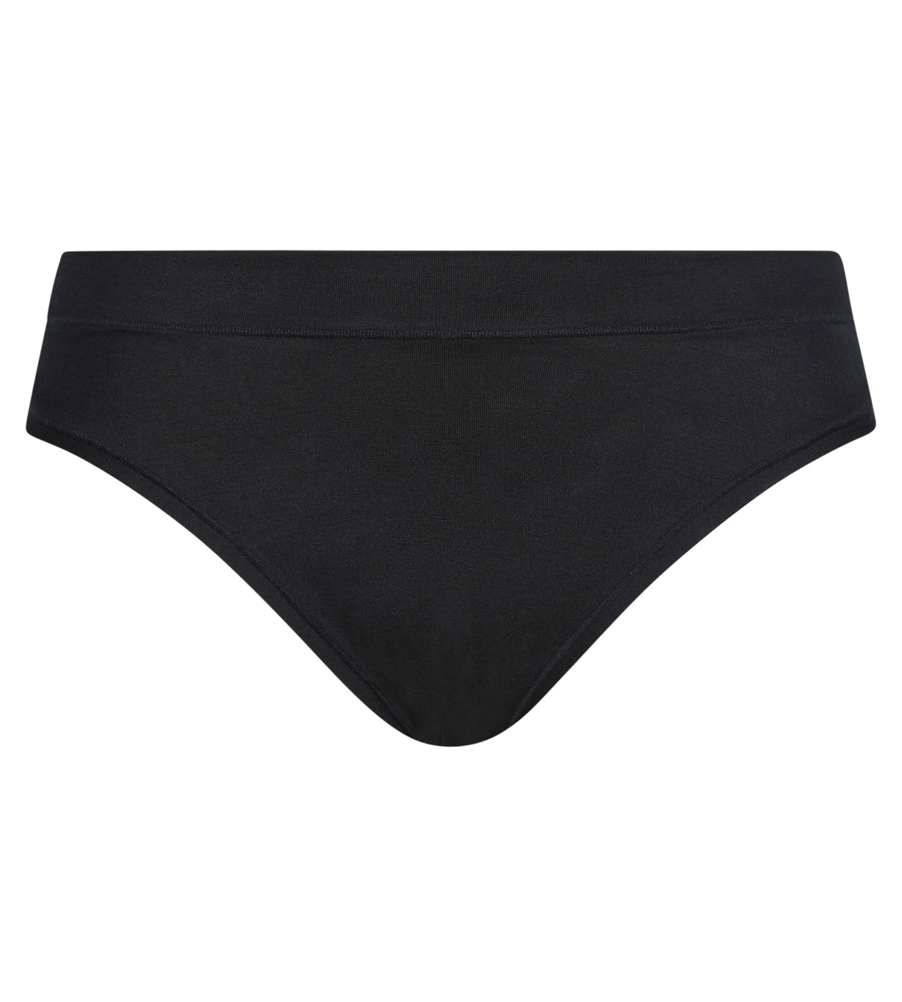 Tanga de mujer de algodón modal Negro Dim Comfort Collection - Imagen 5