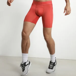 Boxer deportivo largo de microfibra y malla para hombre Red Alert Dim Move