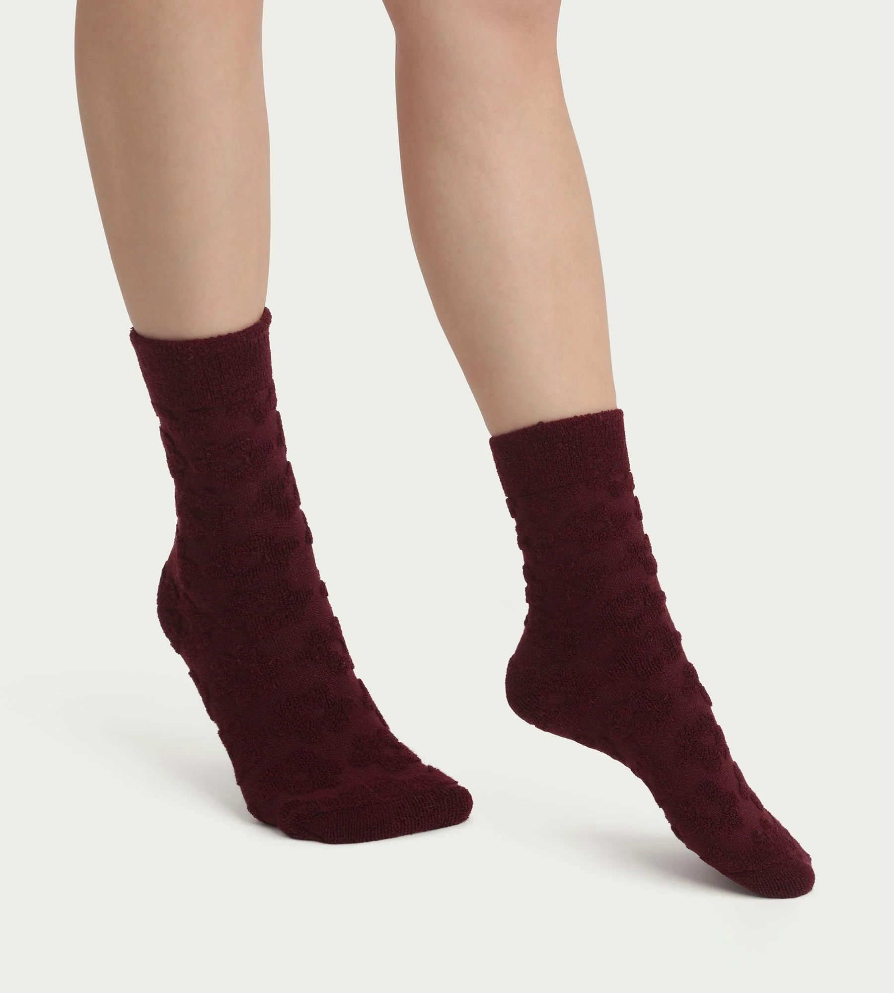 Calcetines de mujer de rizo con flores Dim Mode