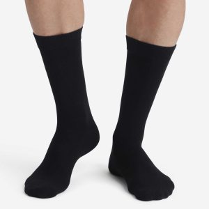 Pack de 2 pares de calcetines negros Thermo para hombre