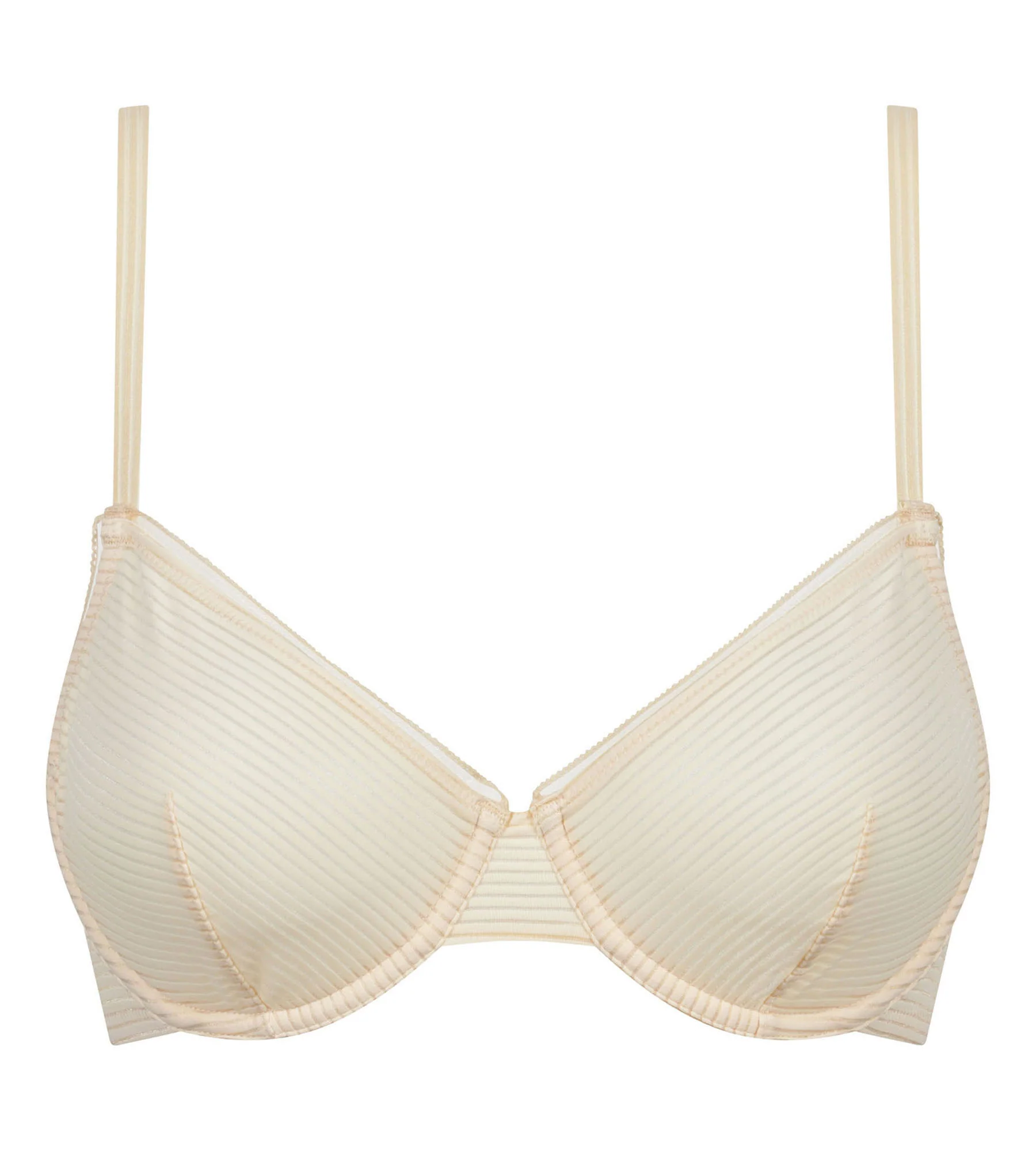 Sujetador corbeille beige Dim x Inès de La Fressange - Imagen 4