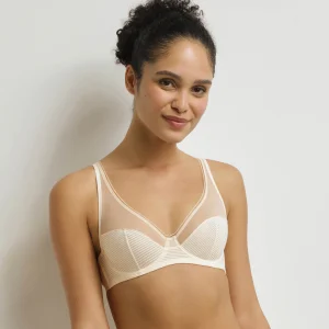 Sujetador con aros Macadamia Dim x Inès de La Fressange