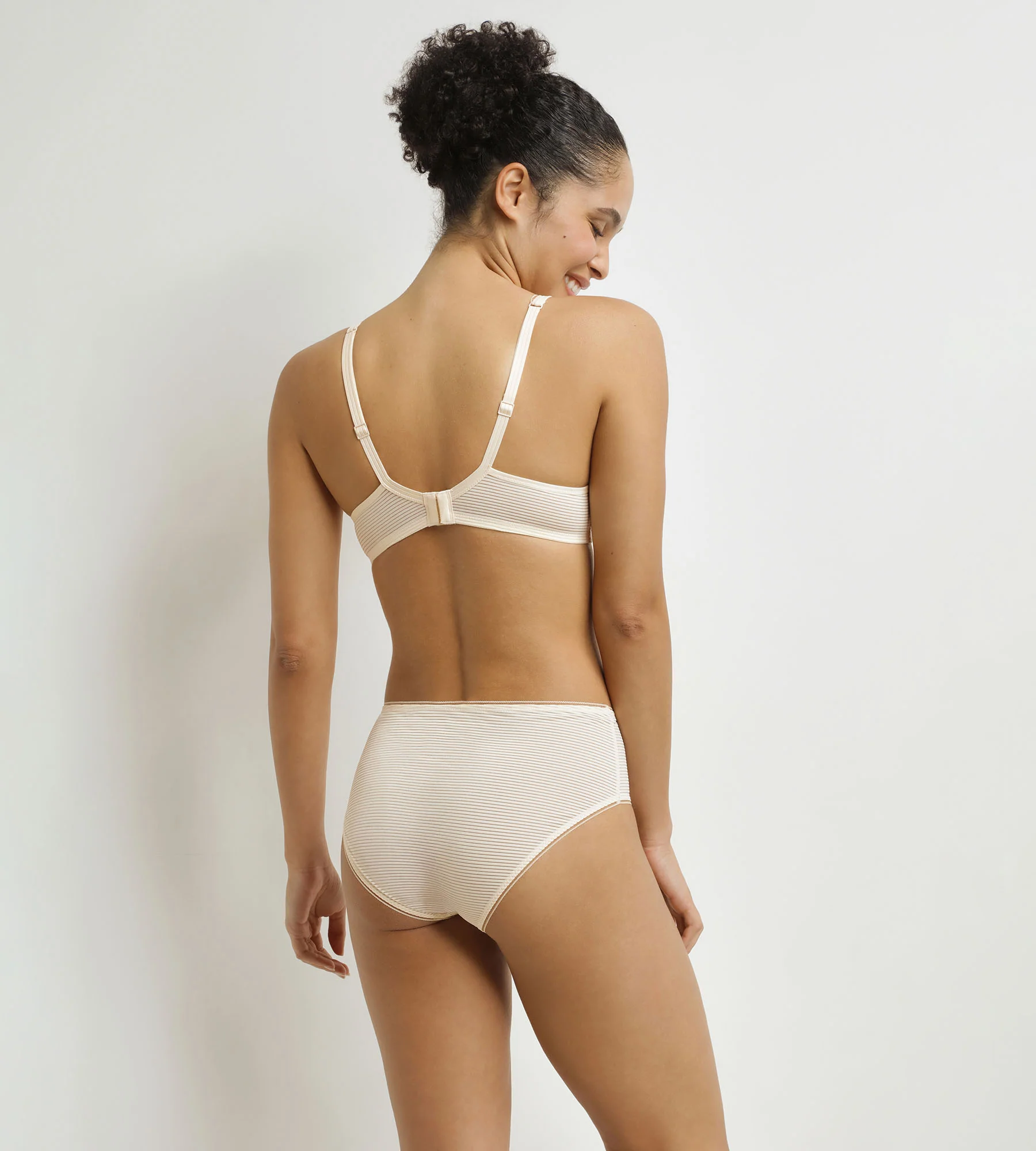 Sujetador con aros Macadamia Dim x Inès de La Fressange - Imagen 3