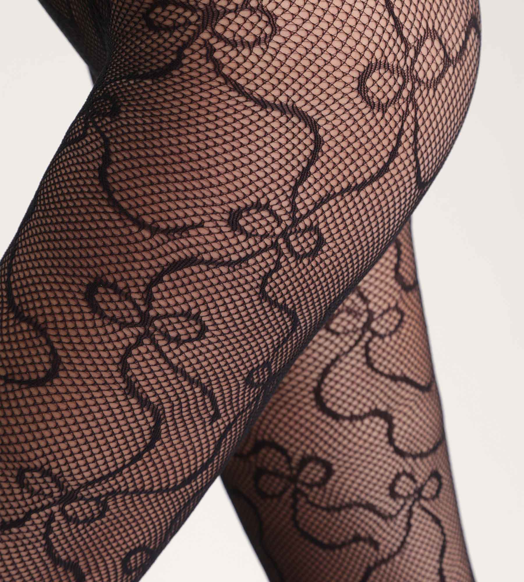 Pantis negras con lazos Dim Style - Imagen 3