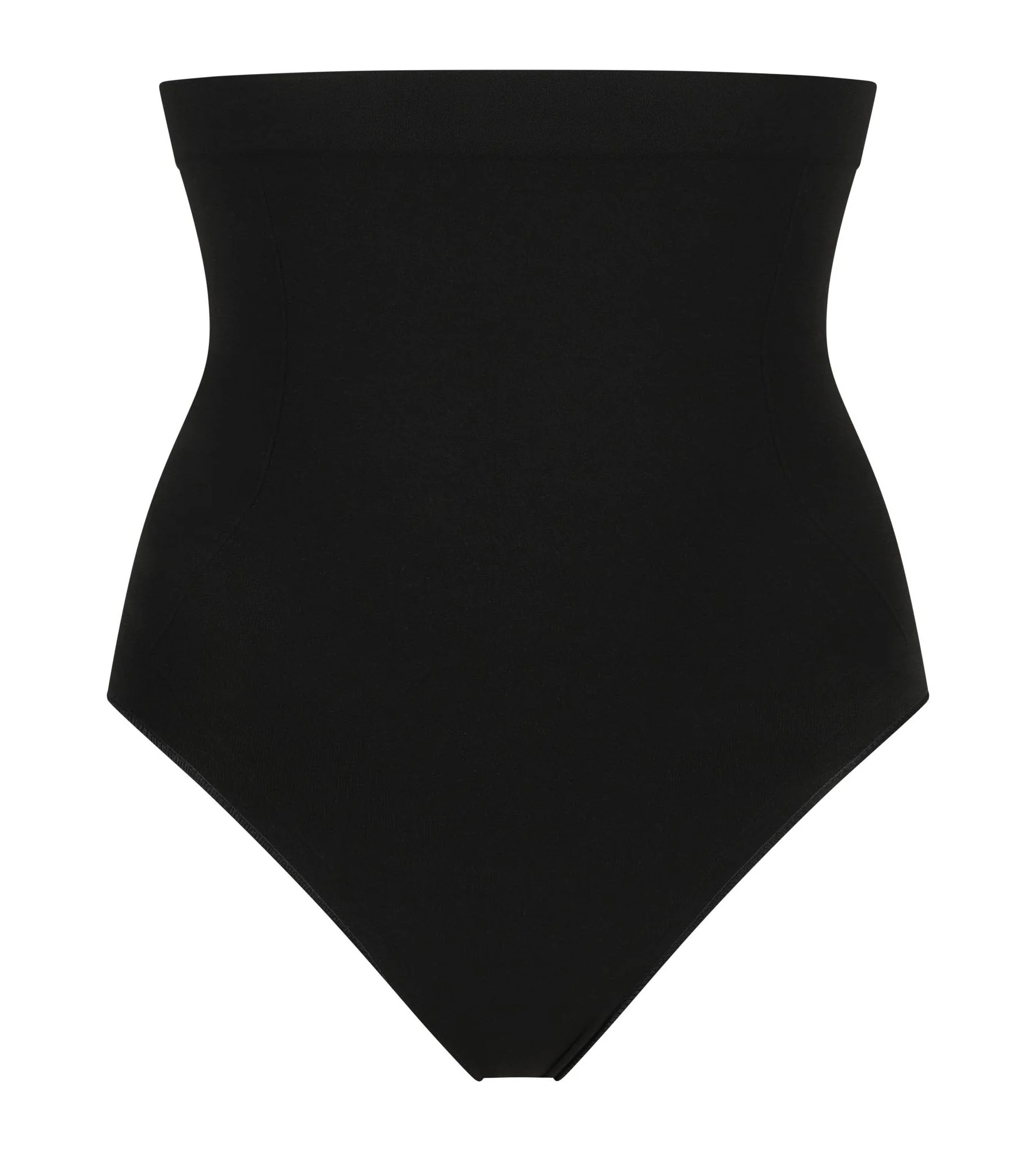 Calzoncillos de cintura alta segunda piel Mujer Silueta Dim Negro - Imagen 5
