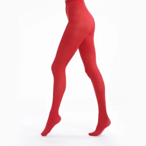 Panti opaco aterciopelado rojo pasión 50D Style
